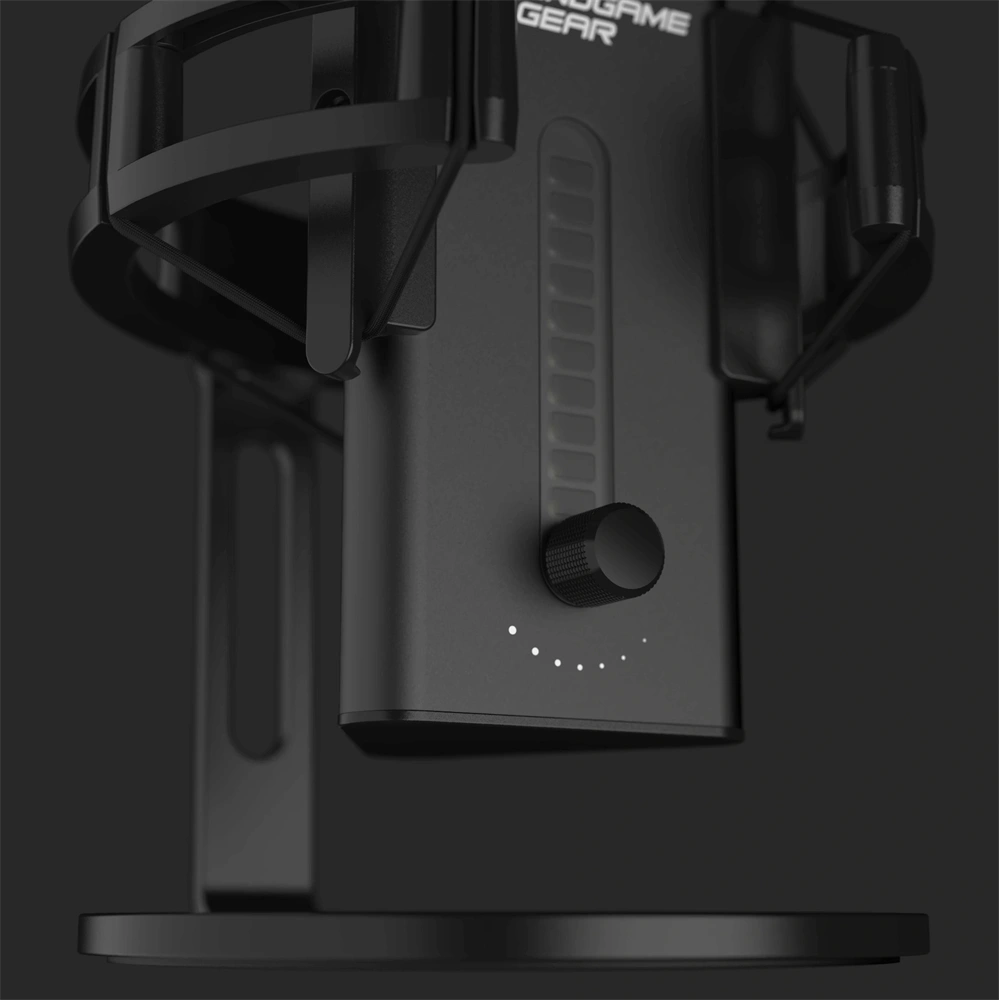 Endgame Gear XSTRM RGB kardioid kondenzátor USB fekete mikrofon