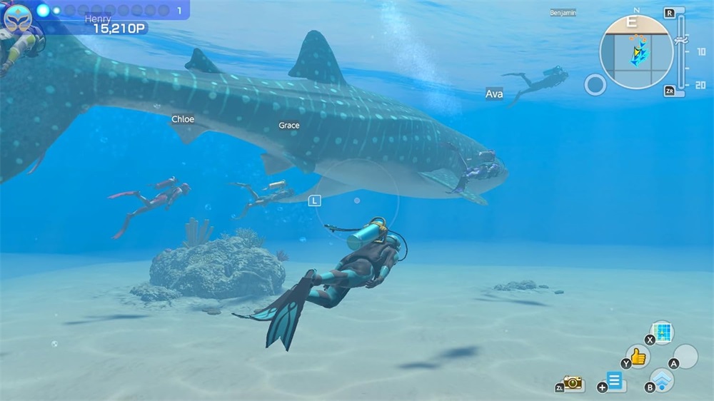 Endless Ocean Luminous Nintendo Switch játékszoftver
