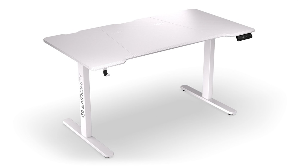 Endorfy Atlas L Electric OWH fehér gamer asztal