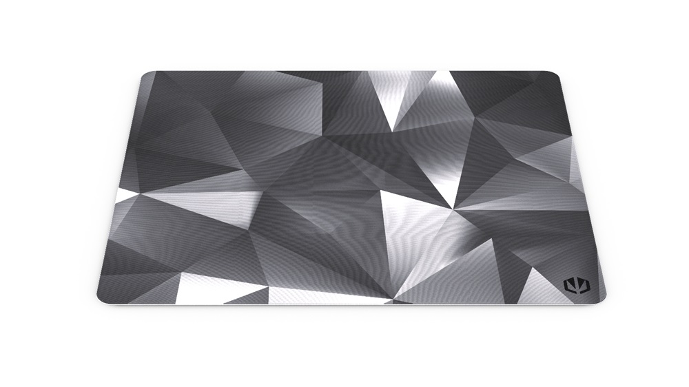 Endorfy Crystal Black L (400x450x3 mm, csúszásgátló, mintás) fekete egérpad