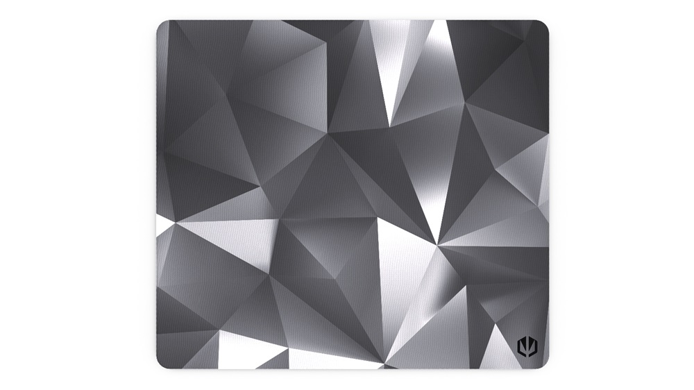 Endorfy Crystal Black L (400x450x3 mm, csúszásgátló, mintás) fekete egérpad