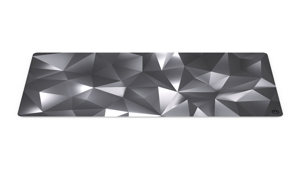 Endorfy Crystal Black XL (400x900x3 mm, csúszásgátló, mintás) fekete egérpad