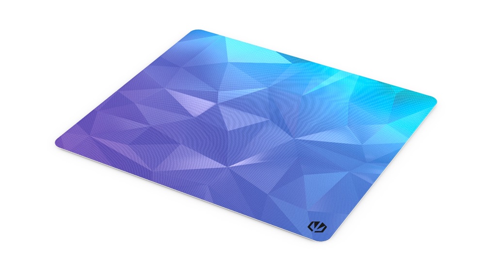 Endorfy Crystal Blue L (400x450x3 mm, csúszásgátló, mintás) kék egérpad