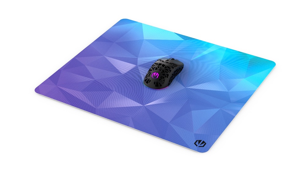 Endorfy Crystal Blue L (400x450x3 mm, csúszásgátló, mintás) kék egérpad