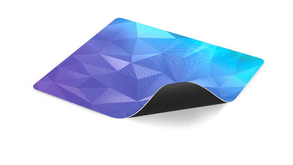 Endorfy Crystal Blue L (400x450x3 mm, csúszásgátló, mintás) kék egérpad