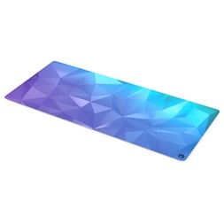 Endorfy Crystal Blue XL (400x900x3 mm, csúszásgátló, mintás) kék egérpad