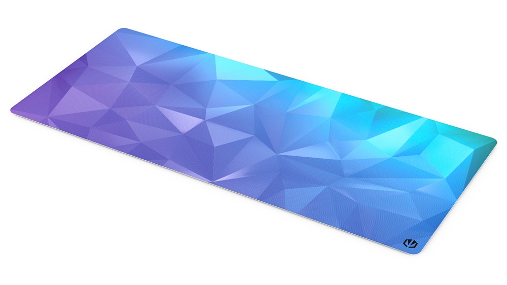 Endorfy Crystal Blue XL (400x900x3 mm, csúszásgátló, mintás) kék egérpad