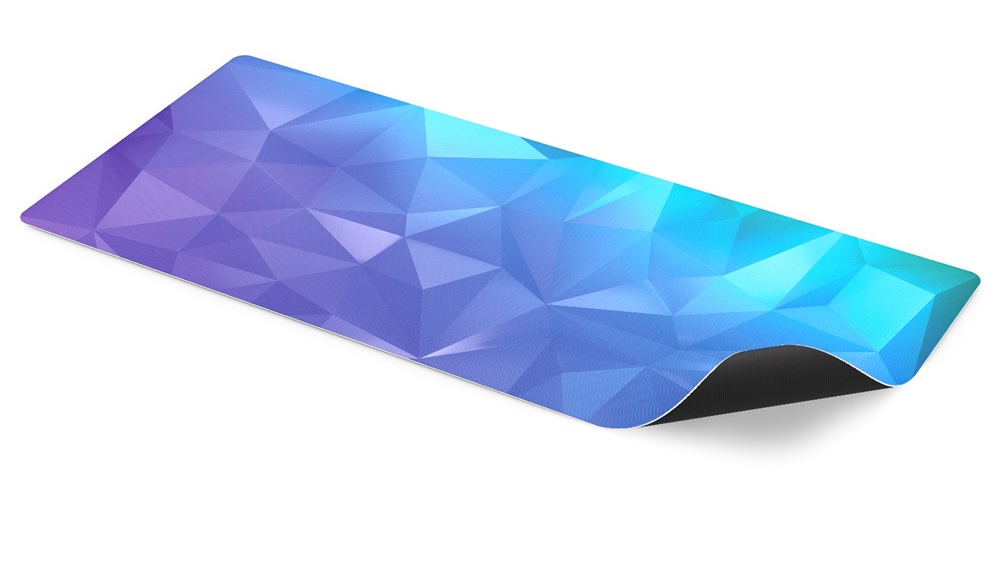 Endorfy Crystal Blue XL (400x900x3 mm, csúszásgátló, mintás) kék egérpad