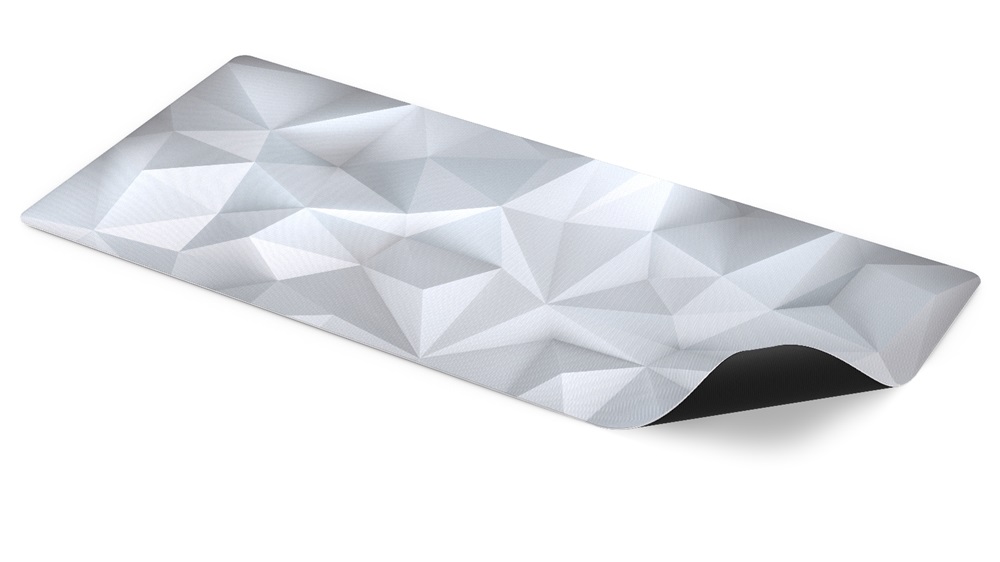 Endorfy Crystal Onyx White XL (400x900x3 mm, csúszásgátló, mintás) fehér egérpad