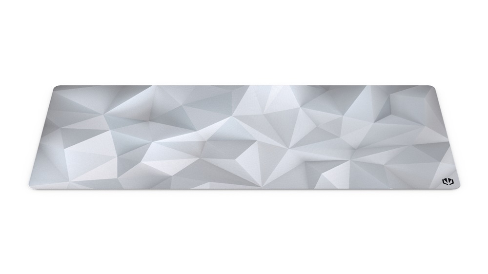 Endorfy Crystal Onyx White XL (400x900x3 mm, csúszásgátló, mintás) fehér egérpad