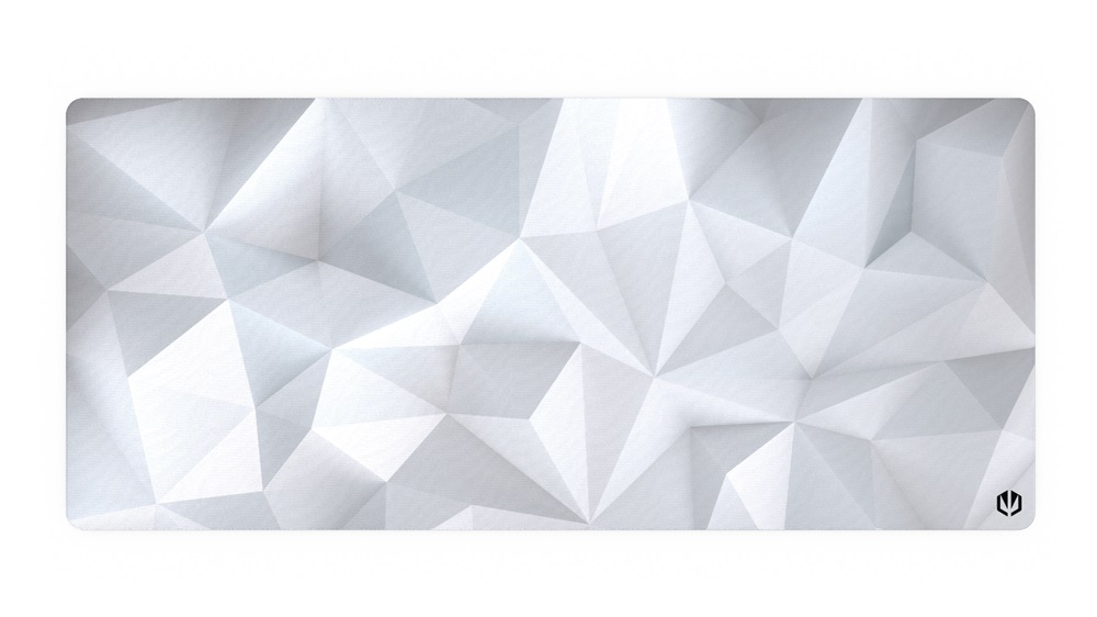 Endorfy Crystal Onyx White XL (400x900x3 mm, csúszásgátló, mintás) fehér egérpad