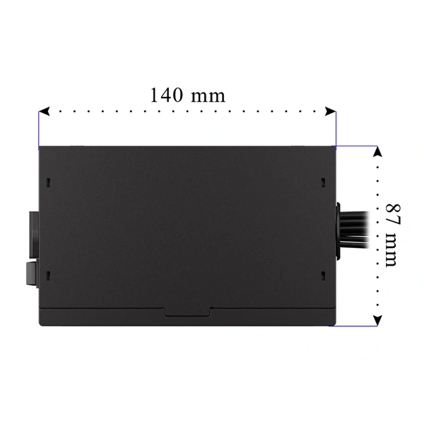 Endorfy Elementum E5 350W 80+ ventillátorral dobozos tápegység