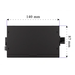 Endorfy Elementum E5 350W 80+ ventillátorral dobozos tápegység