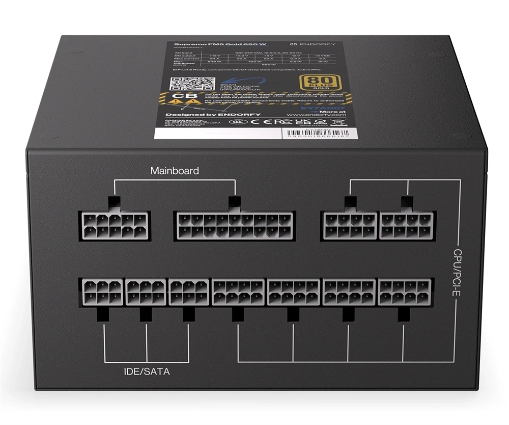 Endorfy Supremo FM5 Gold 650W tápegység