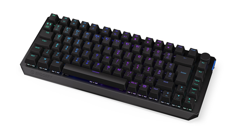 Endorfy Thock 75% HU Kailh Box Black Switch vezeték nélküli billentyűzet