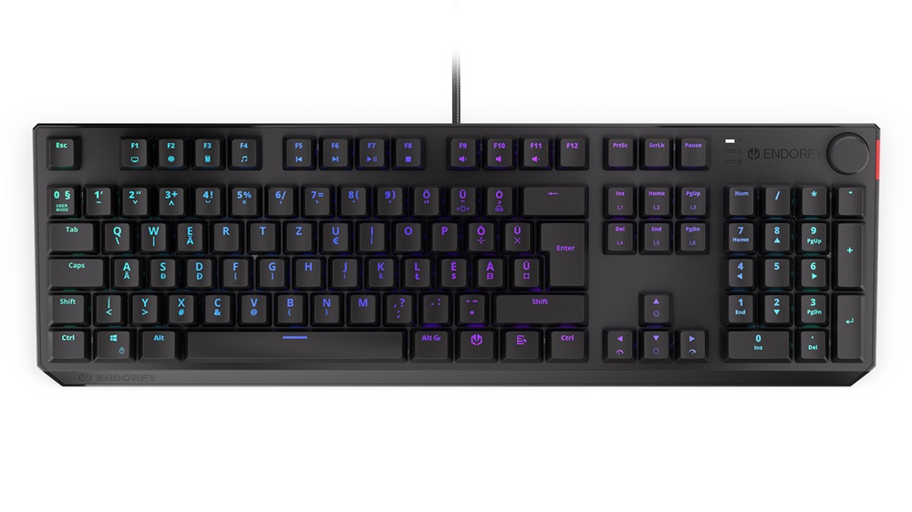 Endorfy Thock HU Kailh Brown Switch billentyűzet