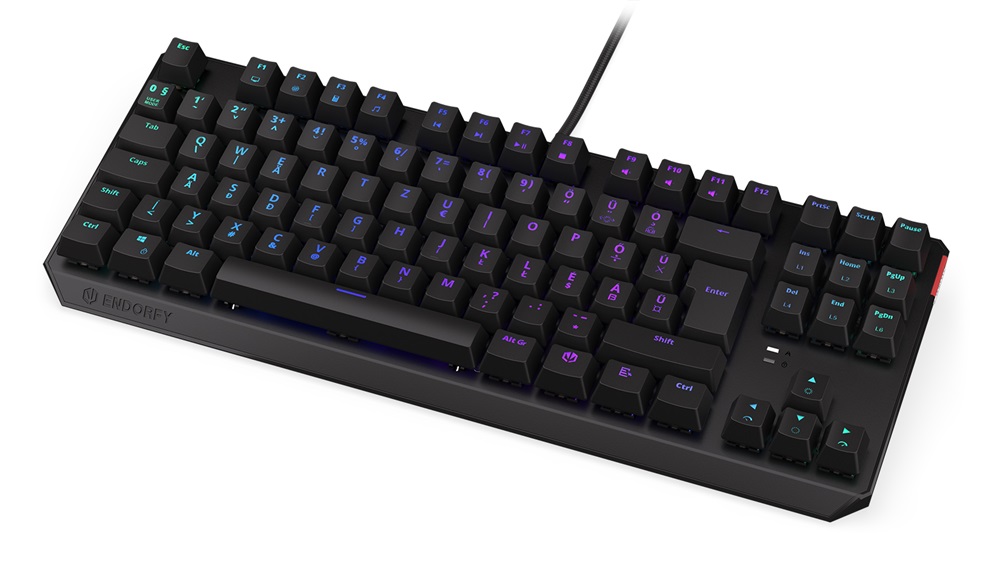 Endorfy Thock TKL HU Kailh Brown Switch billentyűzet