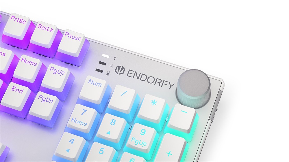 Endorfy Thock US fehér mechanikus (red switch) vezeték nélküli billentyűzet