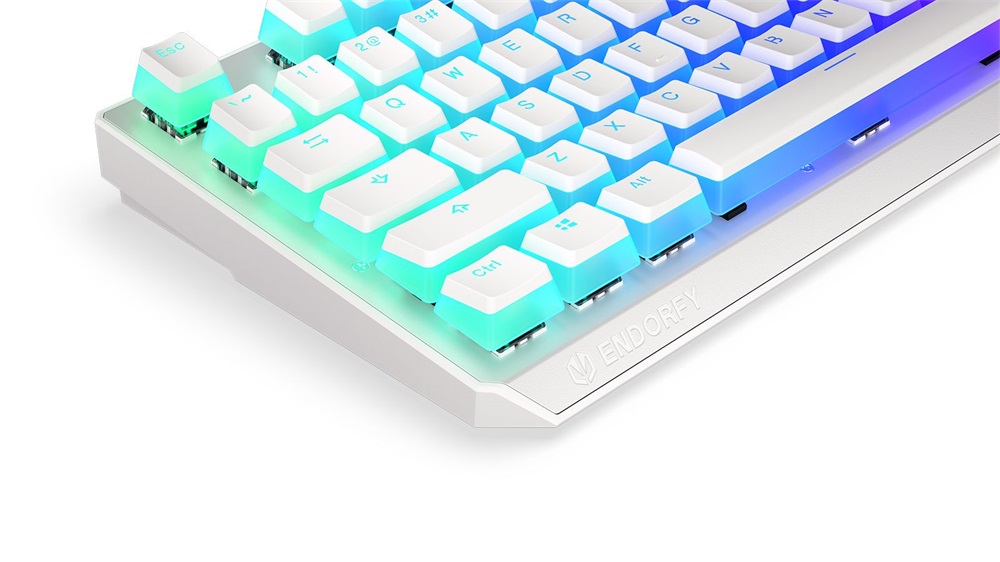 Endorfy Thock US fehér mechanikus (red switch) vezeték nélküli billentyűzet