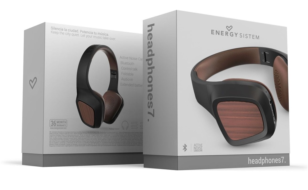 Energy Sistem EN 443154 Headphones 7 Bluetooth aktív zajcsökkentős fejhallgató