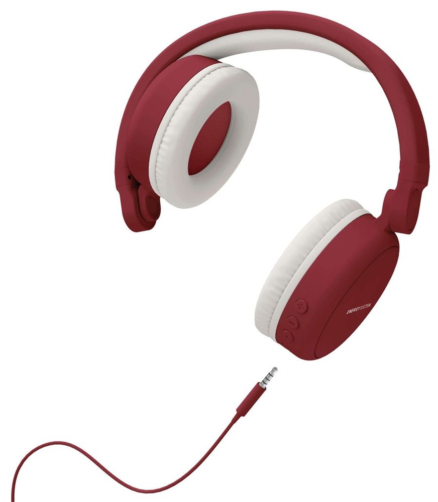Energy Sistem EN 445790 Headphones 2 Bluetooth piros fejhallgató