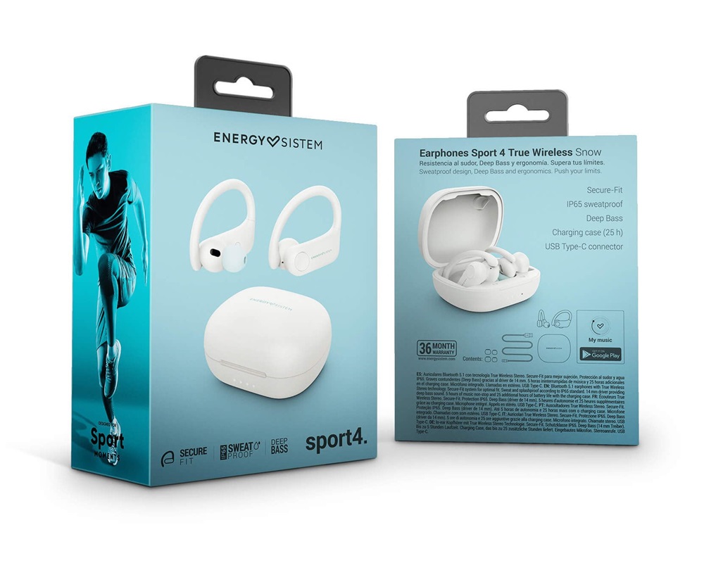 Energy Sistem EN 453771 Sport 4 Snow True Wireless fülhallgató