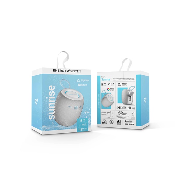 Energy Sistem EN 458288 Sunrise felhőszürke Bluetooth hangszóró