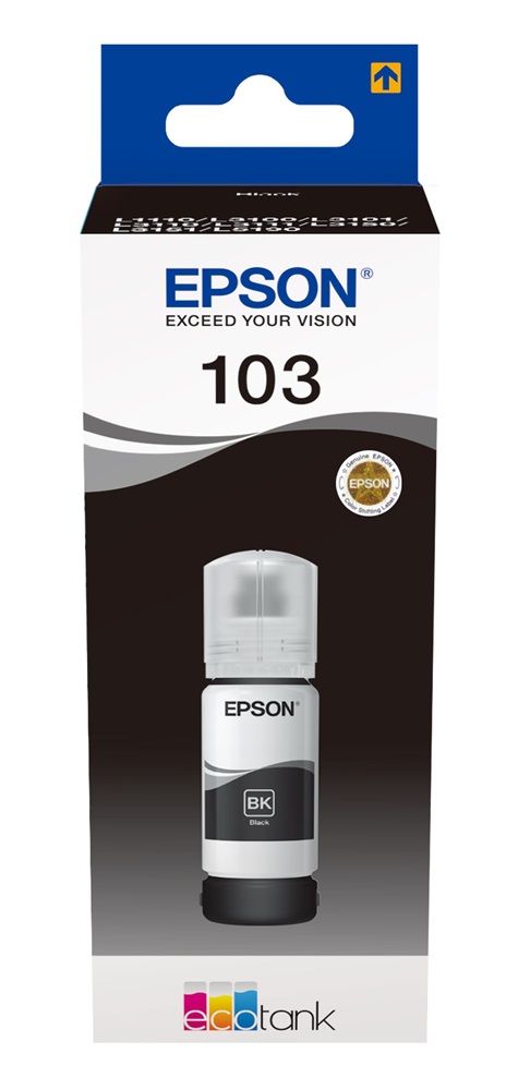 Epson C13T00S14A EcoTank 103 65ml fekete tintapalack