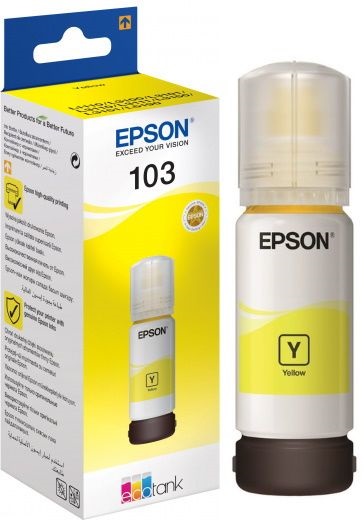 Epson C13T00S44A EcoTank 103 65ml sárga tintapalack