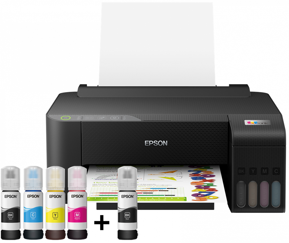 Epson EcoTank L1250 színes tintasugaras fekete egyfunkciós nyomtató