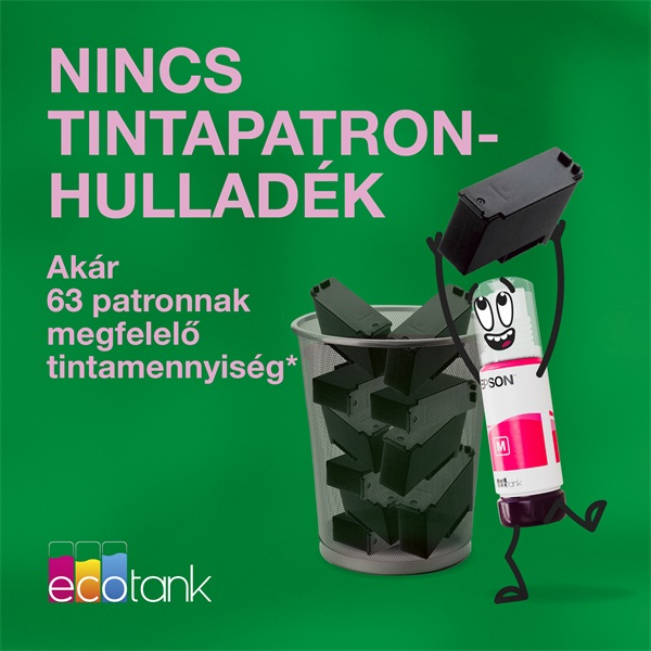 Epson EcoTank L1270 színes nyomtató WiFi, 8100/6500 oldal tintával