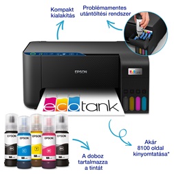 Epson EcoTank L3271 színes multifunkciós tintasugaras nyomtató