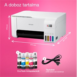Epson EcoTank L3276 színes multifunkciós tintasugaras nyomtató