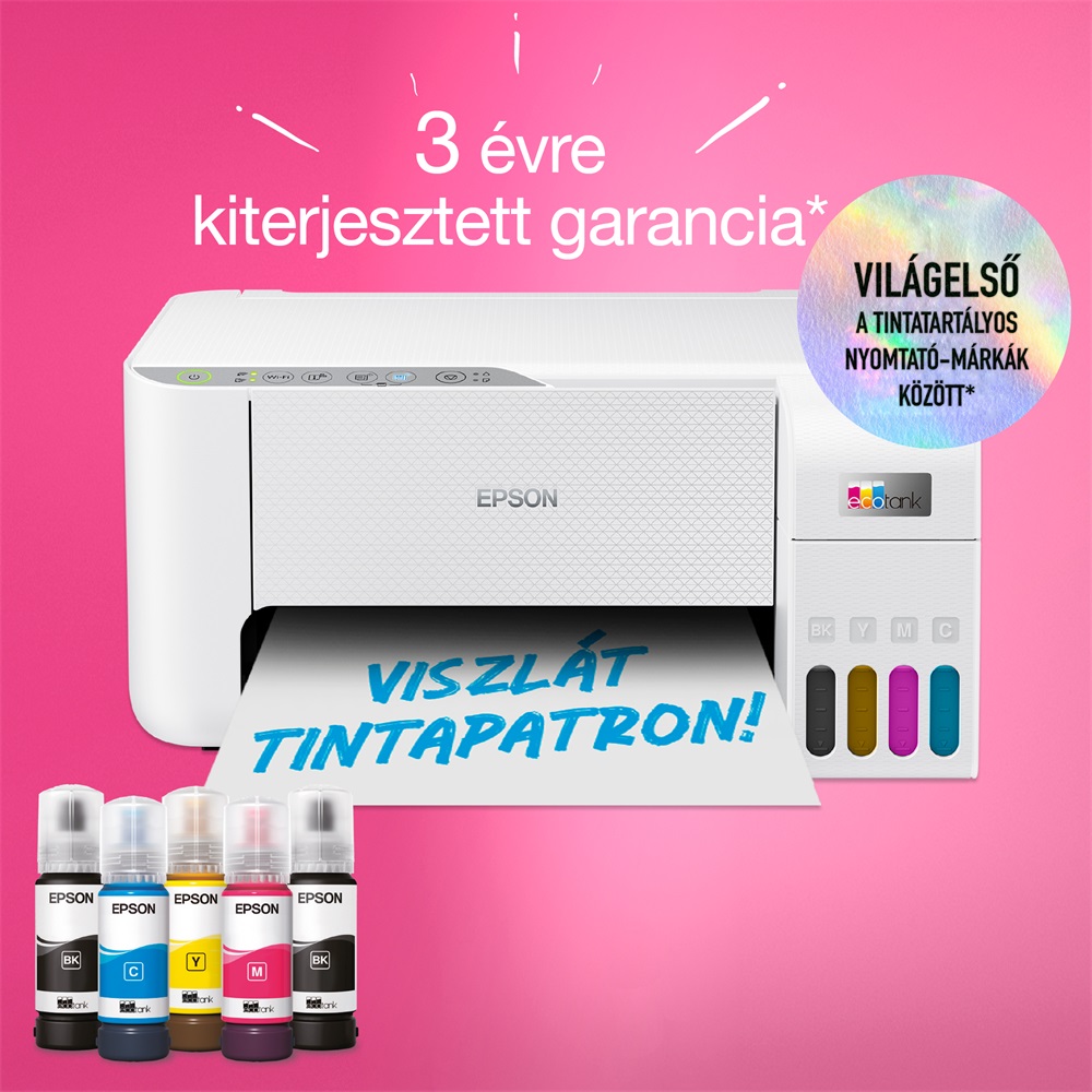 Epson EcoTank L3276 színes multifunkciós tintasugaras nyomtató