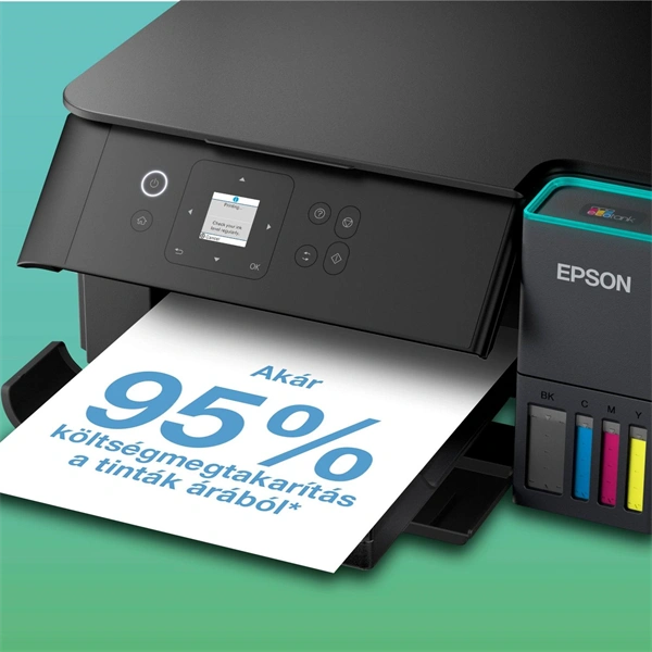 Epson EcoTank L4360 (A4, 33 lap/perc, duplex, USB/Wifi/Wifi Direct) színes tintasugaras multifunkciós nyomtató