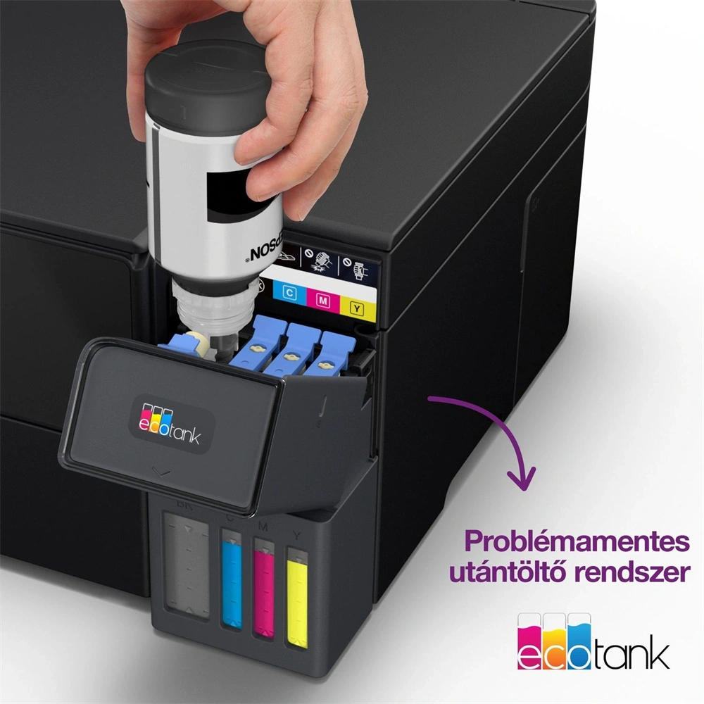 Epson EcoTank L4360 (A4, 33 lap/perc, duplex, USB/Wifi/Wifi Direct) színes tintasugaras multifunkciós nyomtató