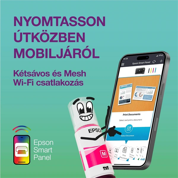 Epson EcoTank L6370 (A4, 35 lap/perc, Full duplex, ADF, USB/LAN/Wifi) színes tintasugaras multifunkciós nyomtató