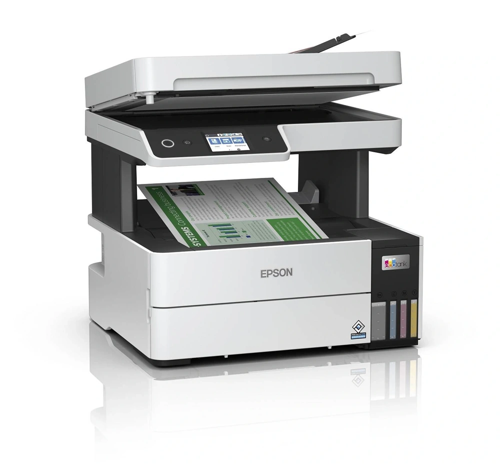 Epson EcoTank L6490 színes nyomtató MFP, Duplex, WiFi/USB/LAN, 13 000/5200 oldal tinta a dobozban