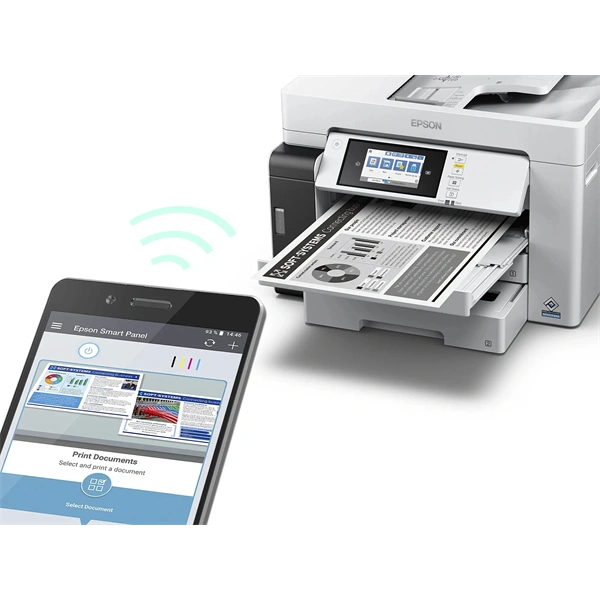 Epson EcoTank M15180 A3 mono nyomató MFP, Duplex, WiFi/USB/LAN, 4500 oldal tinta a dobozban