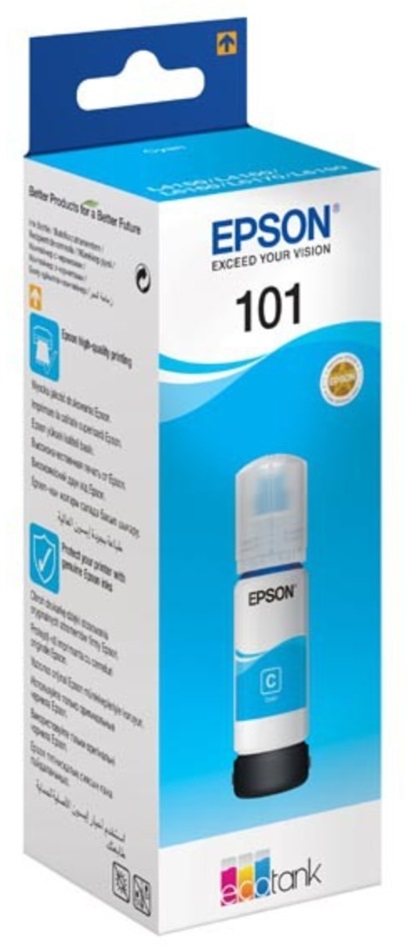 Epson C13T03V24A T03V2 70ml EcoTank kompatibilis cián tintapalack