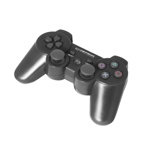 Esperanza EGG109K Marine PS3 vezeték nélküli Bluetooth fekete kontroller