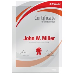 Esselte A4 150mikron 25db/cs víztiszta genotherm