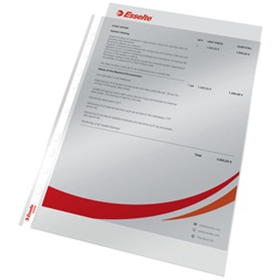 Esselte A4 55mikron 100db víztiszta lefűzhető genotherm
