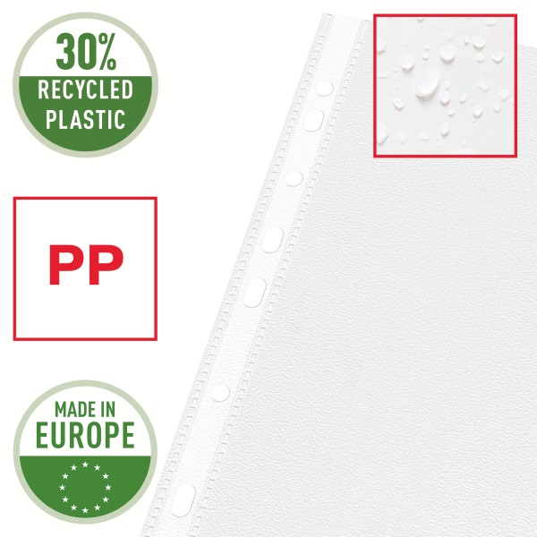 Esselte A4  Maxi 100 mikron 25db lefűzhető genotherm