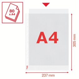 Esselte A4  Maxi 100 mikron 25db lefűzhető genotherm