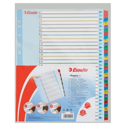 Esselte A4 extra széles újraírható 1-31 regiszter