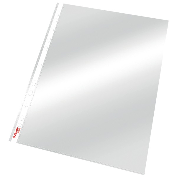 Esselte A4 lefűzhető 105mikronos 100db víztiszta genotherm