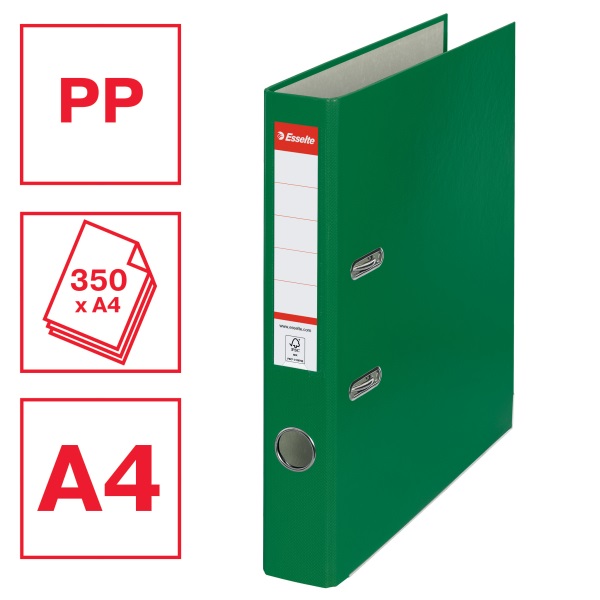 Esselte Economy A4 5cm zöld iratrendező