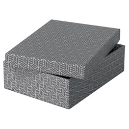Esselte Home 3db/csomag szürke ajándék/tárolódoboz