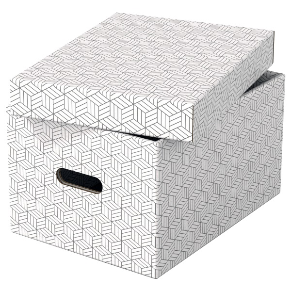 Esselte Home M méret 3db/csomag fehér tárolódoboz